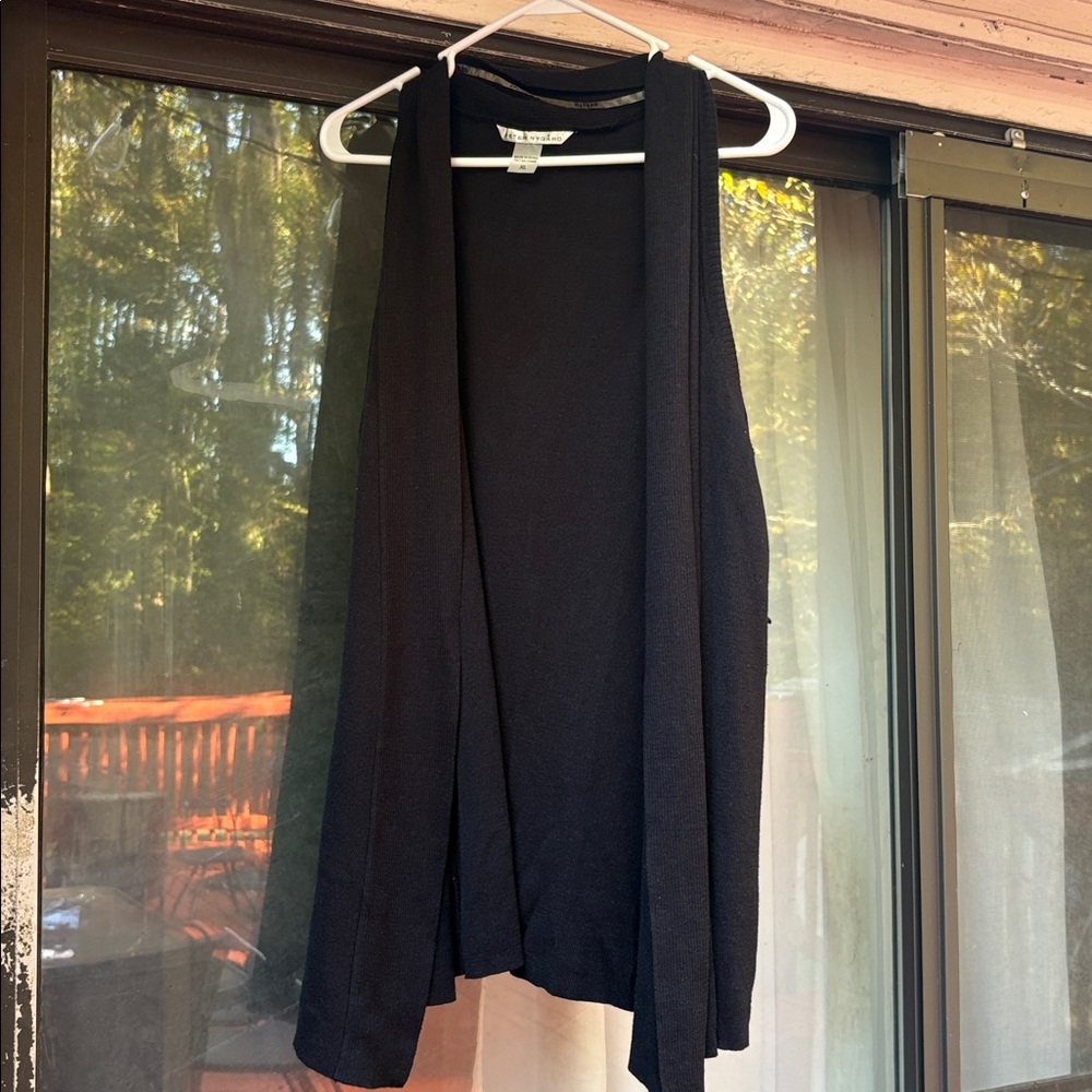 Peter Nygard Black Knit Top